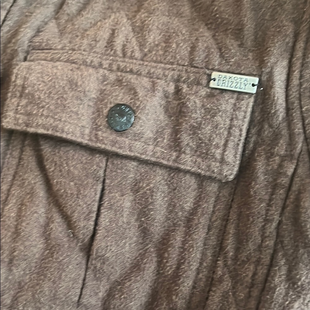 Men's Brown Quilted Jacket - Picture 6 of 7
